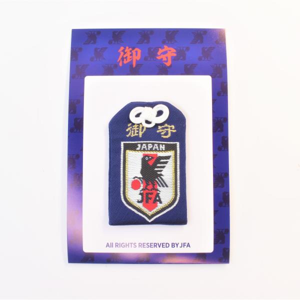 スポーツ上達お守り JFA公認 サッカーお守り エンブレム肌守 神社で