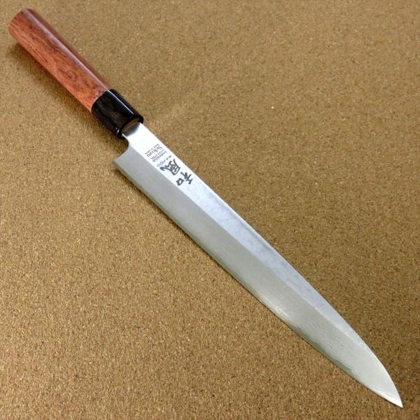 柳刃(刺身)包丁 1尺 片刃右 錬鉄地金 柳刃(刺身)包丁 1尺 片刃右 錬鉄地金 刺身包丁・柳刃包丁