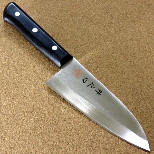 関の刃物 出刃包丁 140mm クロムモリブデン 魚 肉解体 右利き 片刃