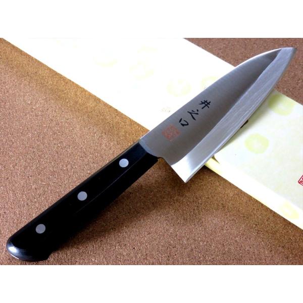 関の刃物 出刃包丁 140mm クロムモリブデン 魚 肉解体 右利き 片刃