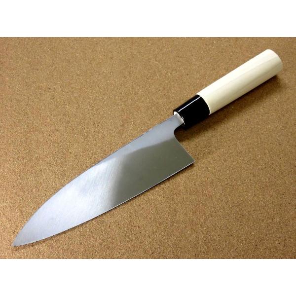 包丁出刃包丁16.5cm (165mm) 関の刃物ステンレス複合材(SK5 軟鉄) 右