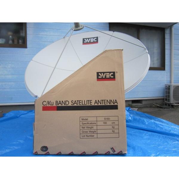 ○海外衛星TV Cバンド180CMアンテナ受信用6点セット○受信無料