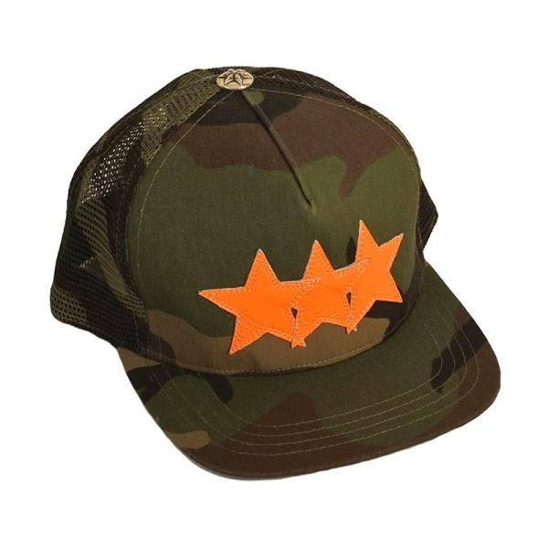 CHROME HEARTS TRUCKER CAP 3 STARS CAMO クロムハーツ トラッカー