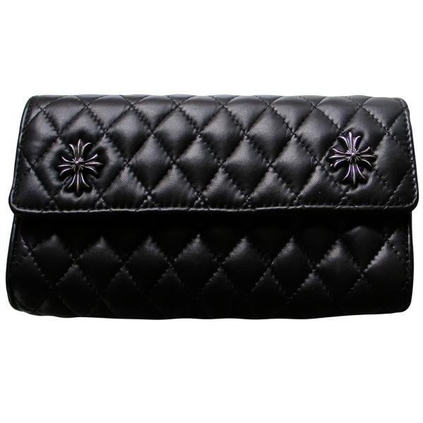 CHROME HEARTS CLUTCH BAG CH PLUS クロムハーツ クラッチバッグ CHプラス ブラック /【Buyee】