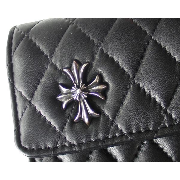 CHROME HEARTS クロムハーツ CH PLUS LOGO CLUTCH BAG CH プラス ロゴ クラッチ バッグ レザー ハンド バッグ PCケース ブラック