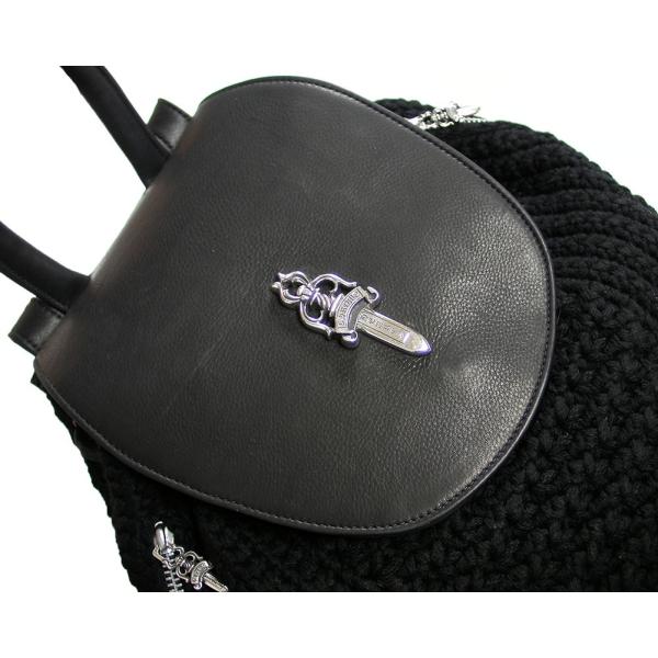 CHROME HEARTS IGGY CROCHET CASHMERE クロムハーツ IGGY スモール