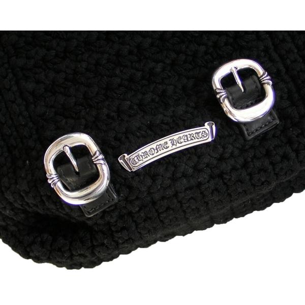 CHROME HEARTS IGGY CROCHET CASHMERE クロムハーツ IGGY スモール