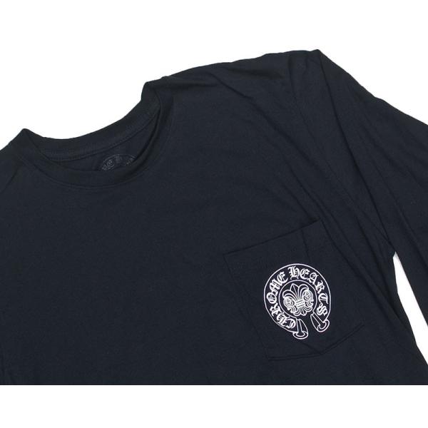 CHROME HEARTS LONG SLEEVE T-SHIRT BLACK MANHASSET クロムハーツ