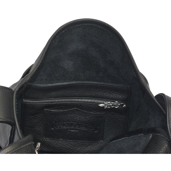 CHROME HEARTS LEATHER MESSENGER BAG W/CROSS クロムハーツ CHROME HEARTS LEATHER MESSENGER BAG W/CROSS クロムハーツ