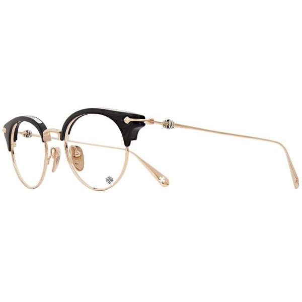 CHROME HEARTS SLUNTRADICTION II-A 48-20-141 Black/Gold