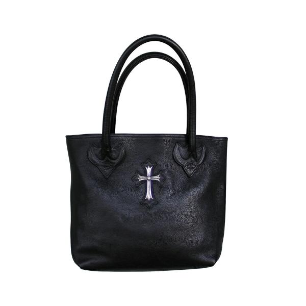 CHROME HEARTSクロスパッチレザートートバッグFSTOTE/FS クロムハーツ Chrome Hearts FS TOTE/FSトート セメタリークロス