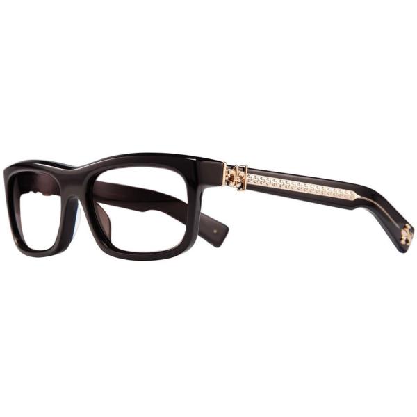 CHROME HEARTS MYDIXADRYLL BLACK GOLD PLATED 55-18-135 クロムハーツ 