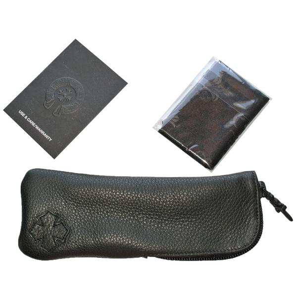 CHROME HEARTS MYDIXADRYLL BLACK GOLD PLATED 55-18-135 クロムハーツ