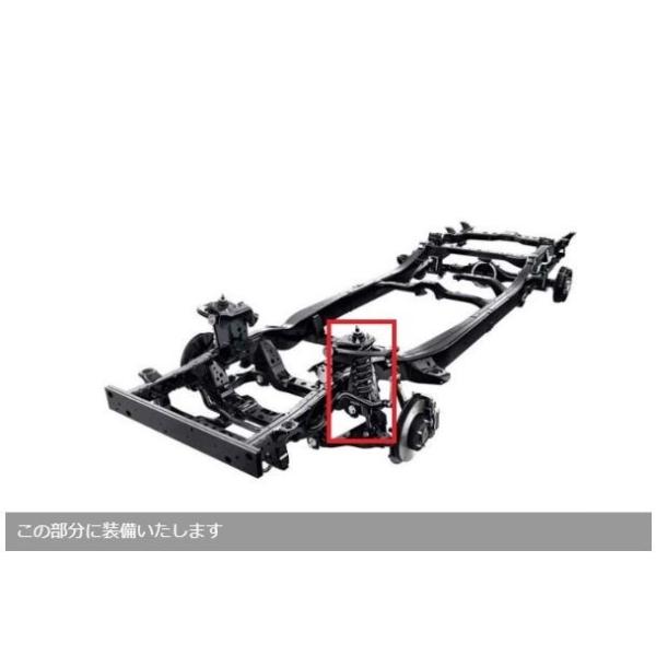 2017-2024（現行） 新型 ハイラックス GUN125 4WD リフトアップキット フロント2.5インチアップスペーサー＆リヤ1.5インチブロックタイプ  /【Buyee】