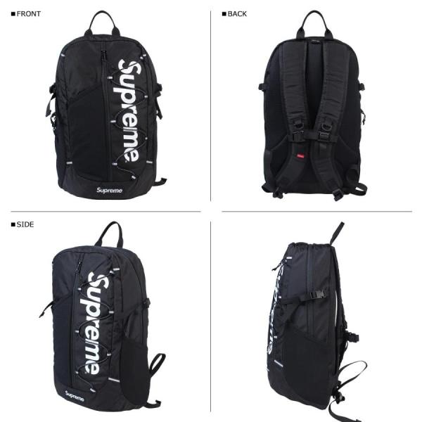 Sup 17ss Back pack Ba g Black バッグパック 黒（SUPREME 手っ取り  