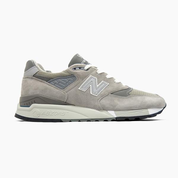 NEW BALANCE ニューバランス 998 M998 MADE IN U.S.A. GREY M998GY ...