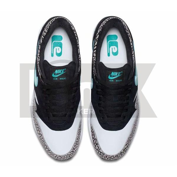 NIKE AIR MAX 1 PREMIUM RETRO ELEPHANT MEDIUM GREY/CLEAR JADE-BLACK