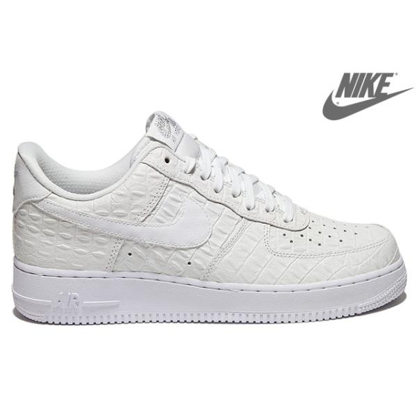 Mens Nike Air Force 1 '07 LV8 Croc White 718152-103 