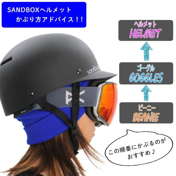 SANDBOX サンドボックス LEGEND SNOW M/L ヘルメット