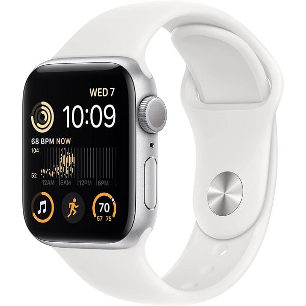 新品 Apple Watch SE2 第2世代 40mm シルバー GPSモデル 保護フィルム