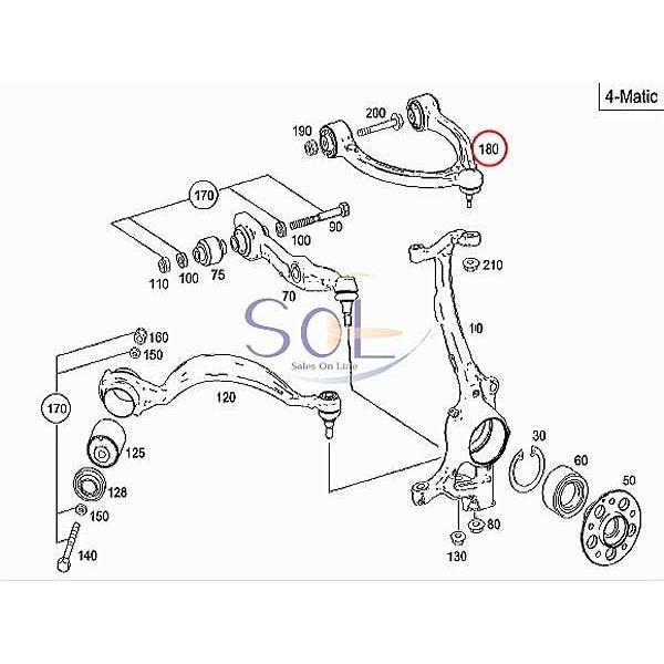 ベンツ W221 フロント アッパーアーム (コントロールアーム) 左右セット S350 S500 S550 S600 S63 S65  2213308907 2213309007 出荷締切18時 /【Buyee】 Buyee - Japanese Proxy Service | Buy  from Japan!