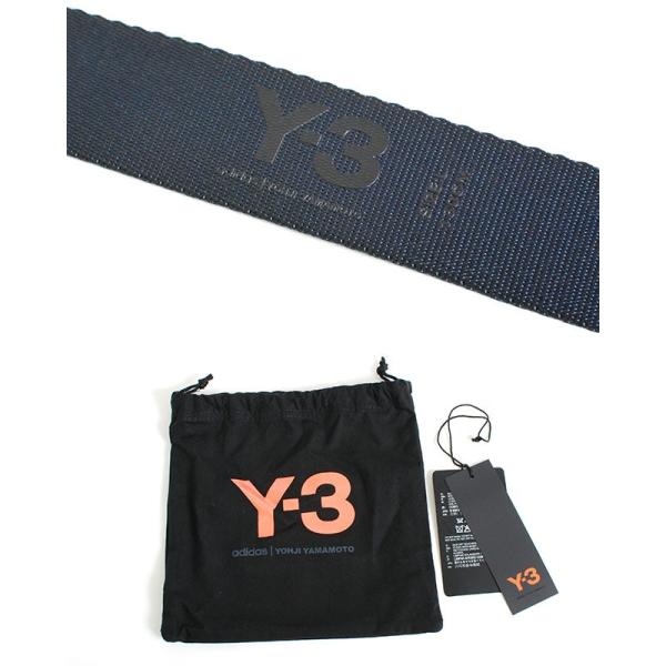 Y-3(adidas×Yohji Yamamoto) Y3 LOGO BELT LEGEND BLUE S10 NAVY