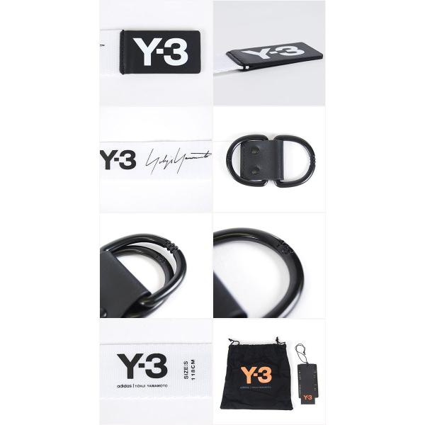 Y-3(adidas×Yohji Yamamoto) Y3 YOHJI BELT BLACK WHITE ワイスリー