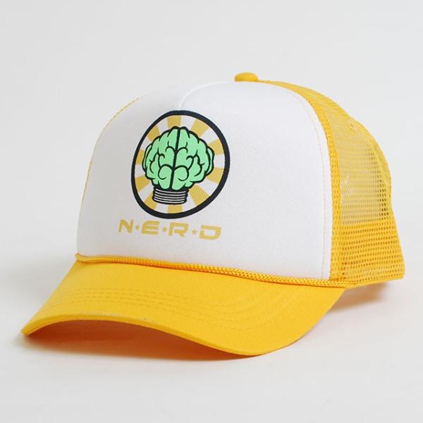 NERD SnapBack cap キャップ 黄色メンズ - www ...