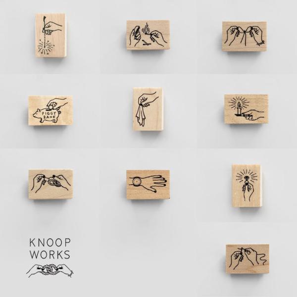 KNOOPWORKS クノープワークス スタンプ おしゃれ ラバースタンプ