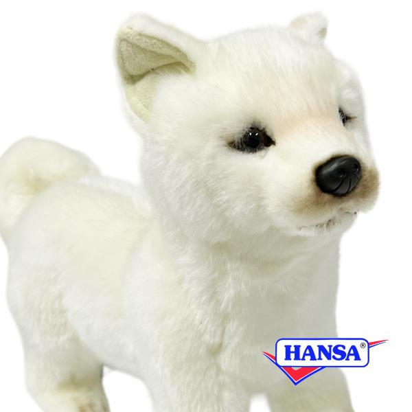 HANSA ハンサ ぬいぐるみ 6342 北海道犬 犬 イヌ リアル 動物 /【Buyee】