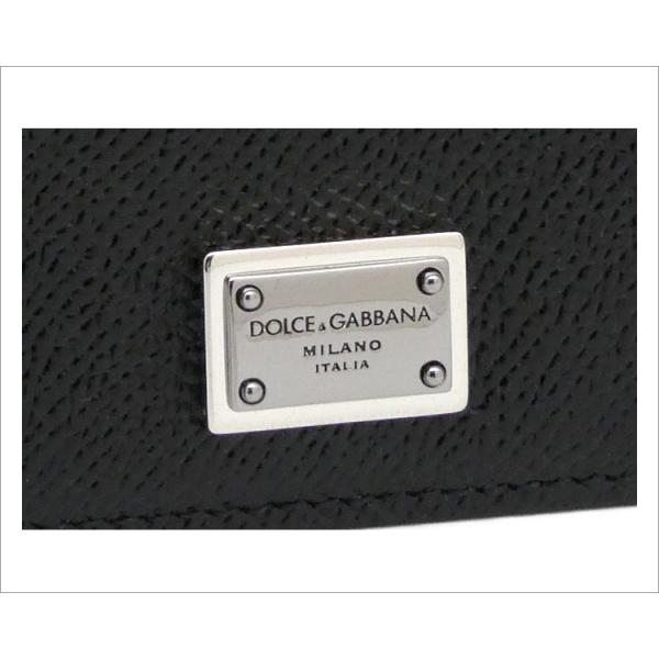 DOLCE & GABBANA ◆ ロゴプレート カードホルダー ドルチェ＆ガッバーナ DOLCE&GABBANA カードホルダー カーフ