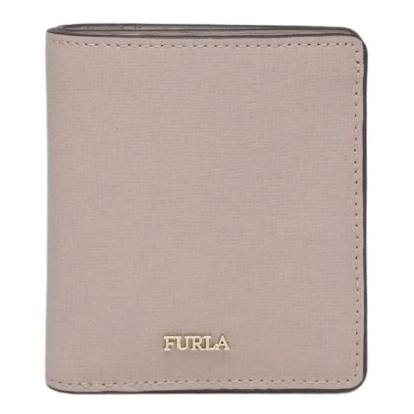 FURLA BABYLON バイフォールド 二つ折り財布 ベージュ フルラ FURLA