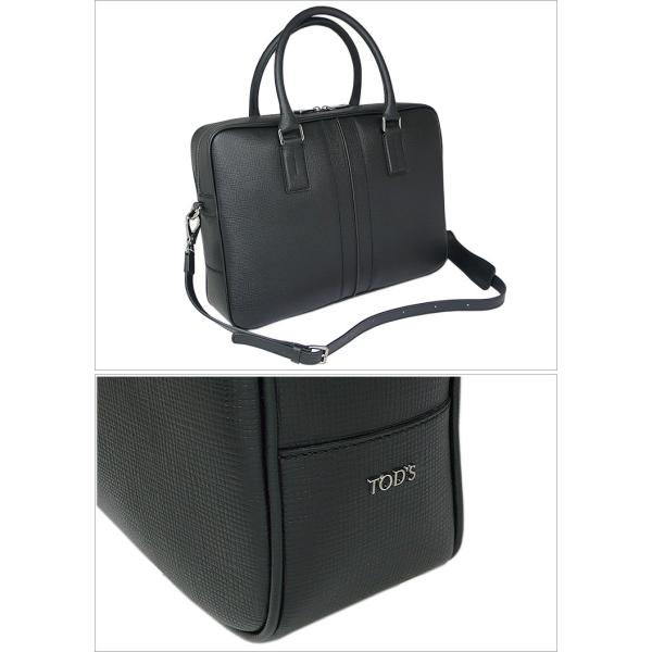 TOD'S トッズ　ビジネストートバッグ　ビジネスバッグ　ブリーフケース Man ブラウン トッズ Di バッグ レザー ブリーフケース
