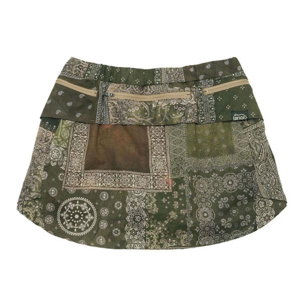ranor ラナー BANDANA SKIRT バンダナ スカート オリーブ 817-2-201