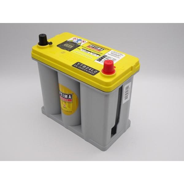 OPTIMA YTB24L2 12V バッテリー　ランエボⅩ オプティマバッテリー イエロー OPTIMA ランエボX ランエボ10