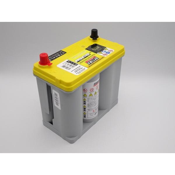 オプティマバッテリー イエロー OPTIMA ランエボX ランエボ10 純正