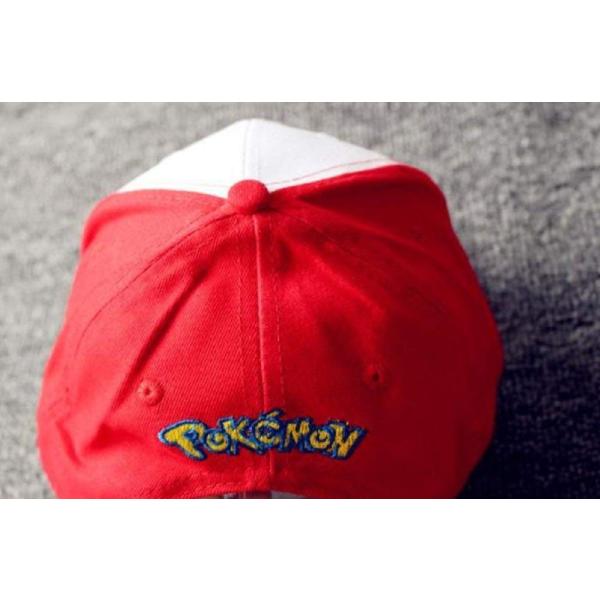 90's TOMY ポケモン サトシ 初代キャップ 赤白 デッドストック