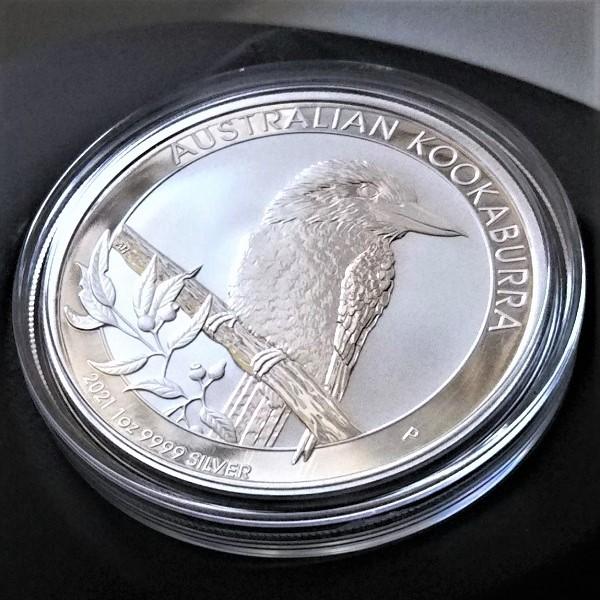 純銀 コイン かわせみ銀貨 1オンス 2021年製 オーストラリアパース