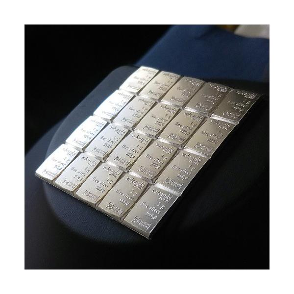 スイス  ヴァルカンビ  シルバー バー  純銀 1g×10 純銀インゴット スイスヴァルカンビ シルバーバー 10g valcambi