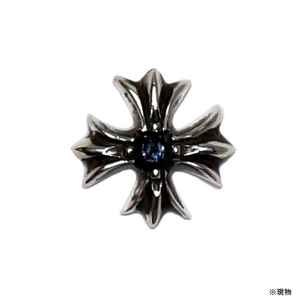 CHROME HEARTS クロムハーツ CH PLUS STUD WITH BLACK DIAMOND CH