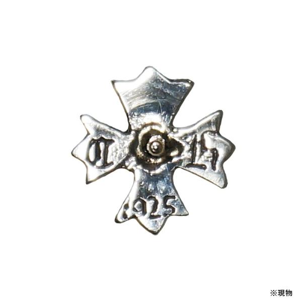 CHROME HEARTS クロムハーツ CH PLUS STUD WITH BLACK DIAMOND CH