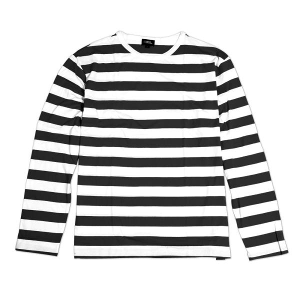 新品 Butcher products ワイドボーダー Tシャツ ロンT Butcher products ワイドボーダー Tシャツ 38 - メルカリ