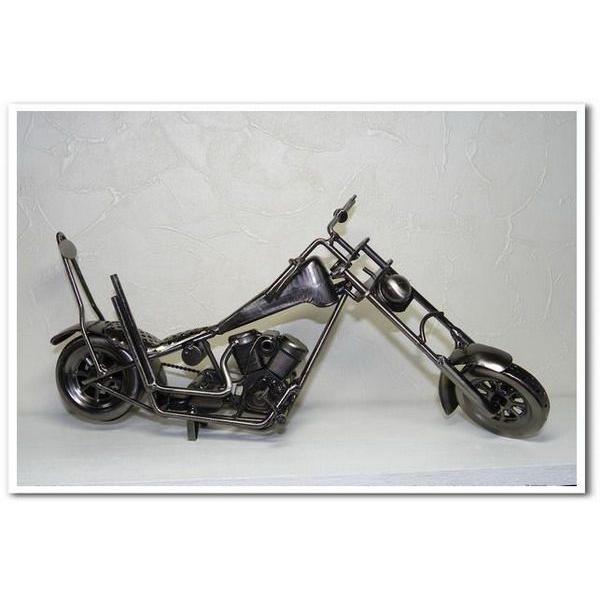 アメリカ雑貨 アメリカン雑貨 メタルバイク チョッパー バイク