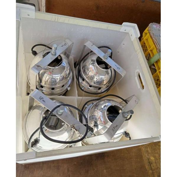 パーライト Par64 4台セット 【中古品】 舞台照明 銀パー /【Buyee】