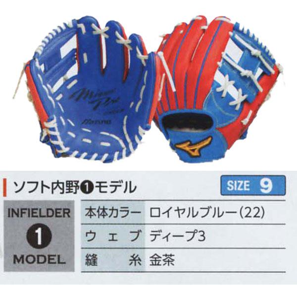 ミズノプロ/オーダーグラブ/硬式革使用/ソフトボールグローブ