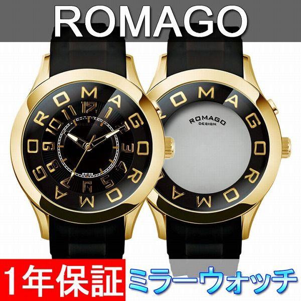 正規品ROMAGO DESIGN腕時計ロマゴデザインRM015-0162PL-GDBK