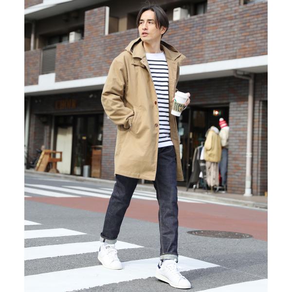 ステンカラーコート コート スプリングコート メンズ 春 春服