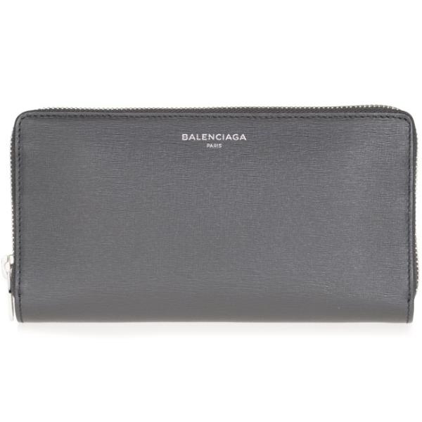 バレンシアガ 財布 BALENCIAGA 長財布 グレー 392124 dlk0n 1110 型
