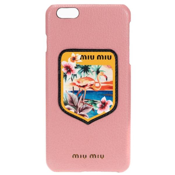 ミュウミュウ miumiu スマホケース I-PHONE アイフォンケース 6プラス