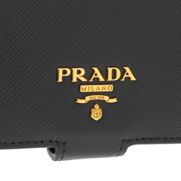 プラダ PRADA iphone7 スマホ ケース 手帳型 大人可愛い チェーン